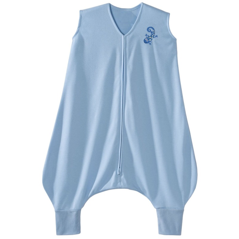 HALO SleepSack Early Walker, Lightweight, Blue Gecko, Medium