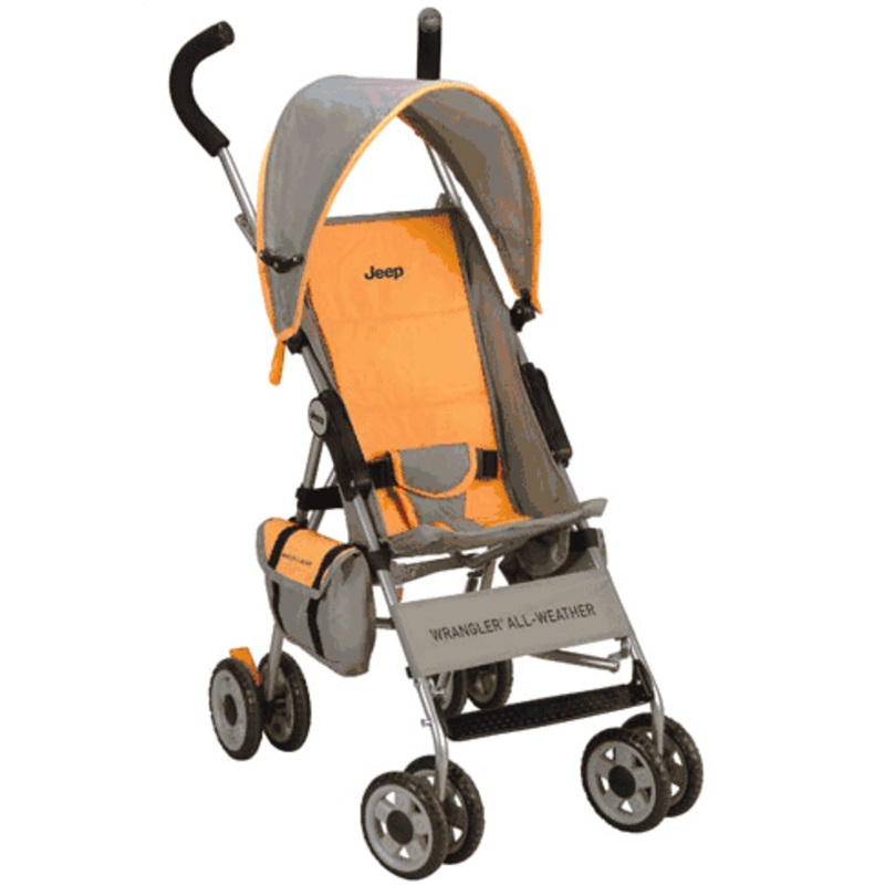 Jeep Wrangler All Weather Stroller in Jeep Fierce