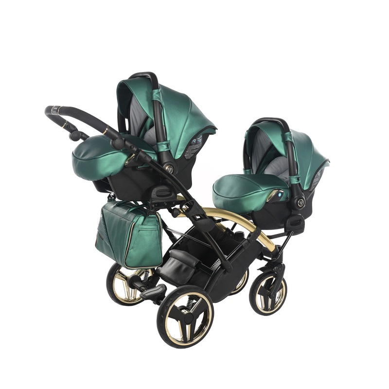 JUNAMA FLUO LINE GREEN DUO SLIM – 3IN1 (INCLUDES 2 X CAR SEAT)