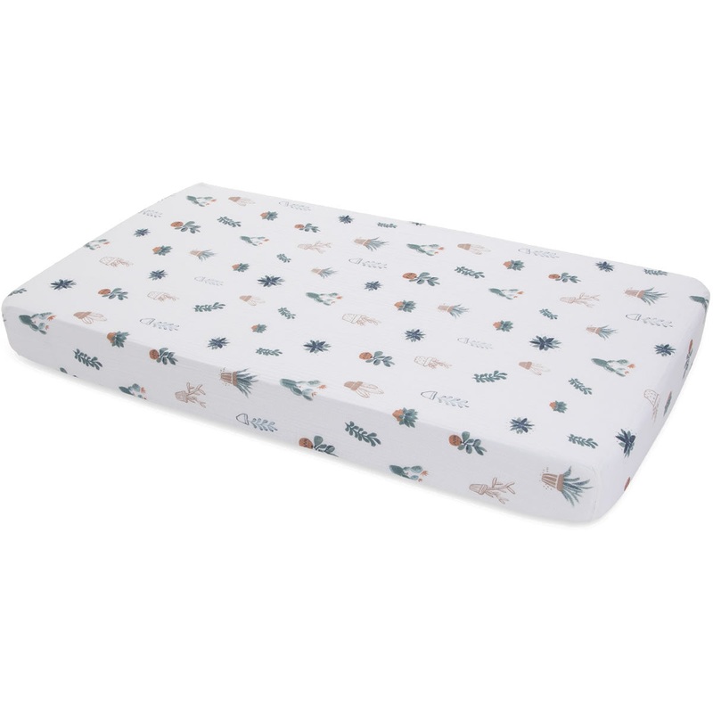 Little Unicorn Cotton Muslin Fitted Crib Sheet – Prickle Pots