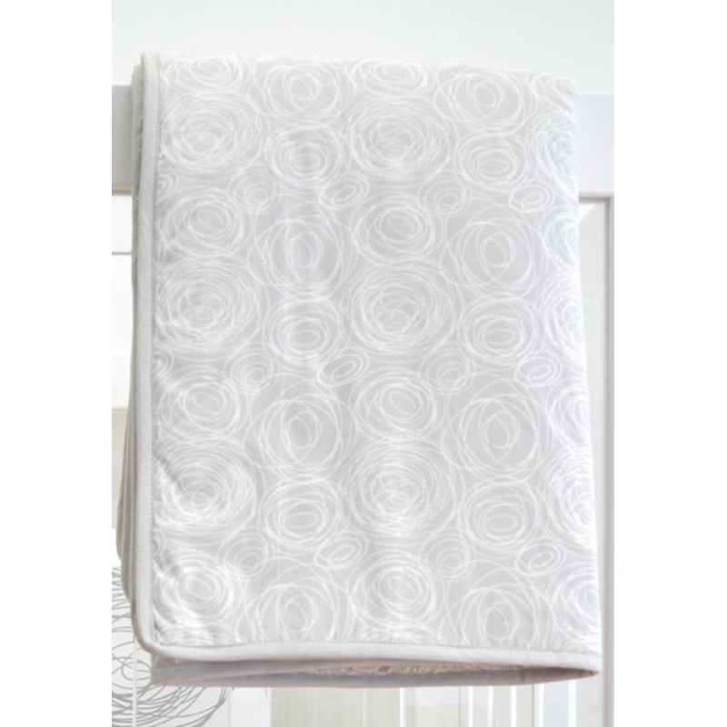 Spot On Square Spun Organic Quilt – Grey