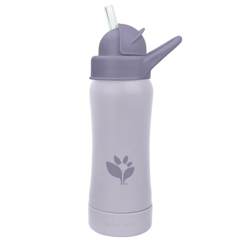 Sprout Ware Straw Bottle – Plum