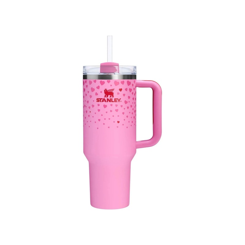 40 oz Stainless Steel H2.0 Flowstate Quencher Tumbler – Sweet Hearts