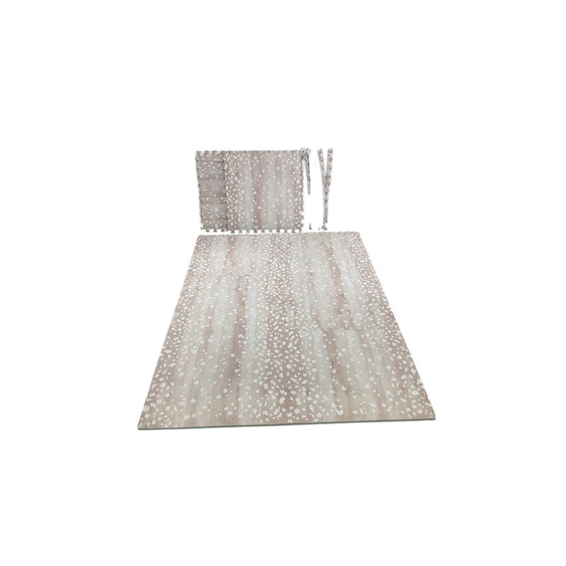 House Of Noa Little Nomad Play Mat, 4×8′, Brown, Fawn