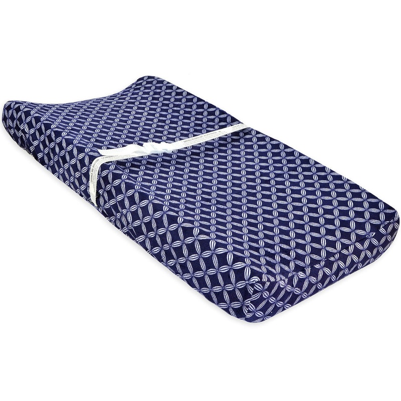 Just Born Valboa Changing Pad Cover – Hampton Navy