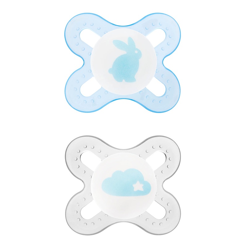 MAM Baby Start Newborn Pacifier, 2pk – Boy