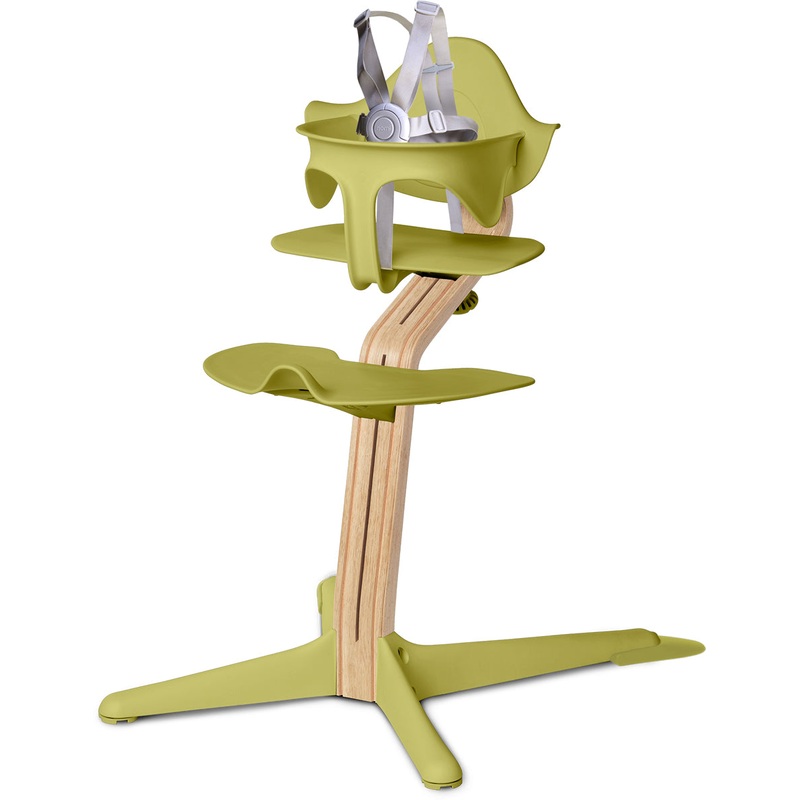 Nomi Highchair – Lime/White Oak