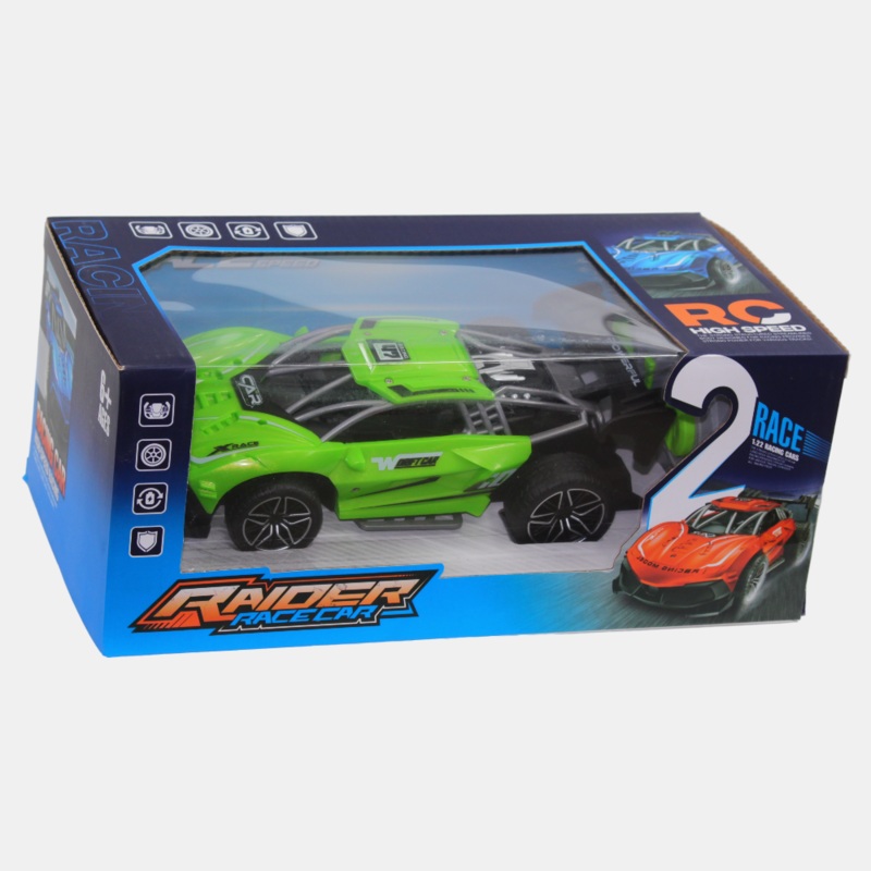 Remote Control Drift Car with Smoke Spray  Green