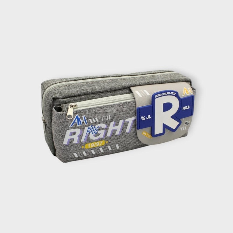 Right Grey Pencil Case