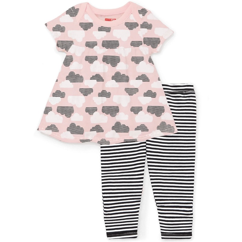 Skip Hop Star-Struck Tunic & Leggings Set – Pink (6 Months)