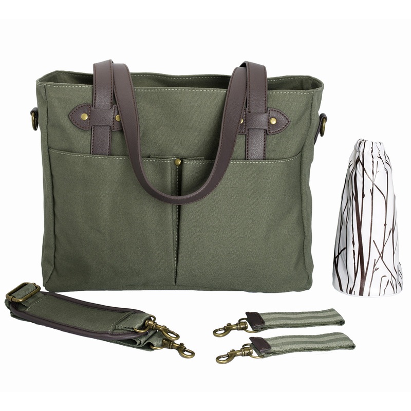 SoYoung Emerson Tote Diaper Bag – Khaki