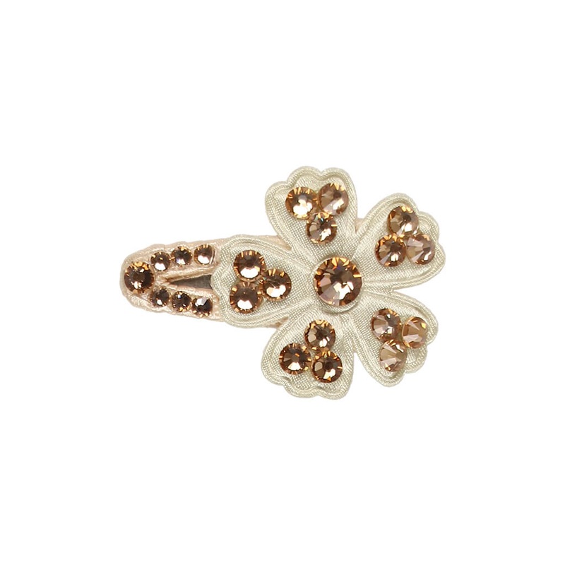 Swarovski Clover Flower Hair Clip