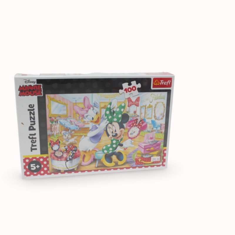 Trefl Minnie At The Beauty Salon Puzzle – 100 Pcs