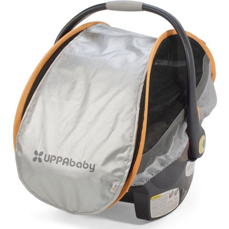 UPPAbaby Open Box Cabana Infant Car Seat Shade – Drew (Tangerine)