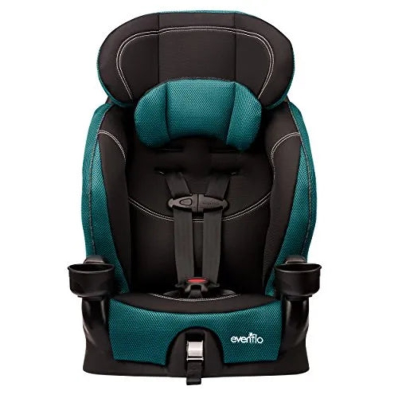 Chase Lx Harnessed Booster Car Seat – Teal
