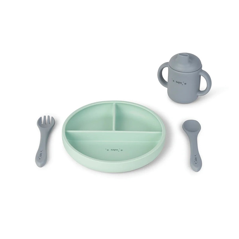 Food & Fun Feeding Set – Mint