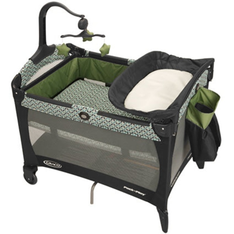 Graco Pack ‘n Play Playard with Bassinet & Changer – Monroe