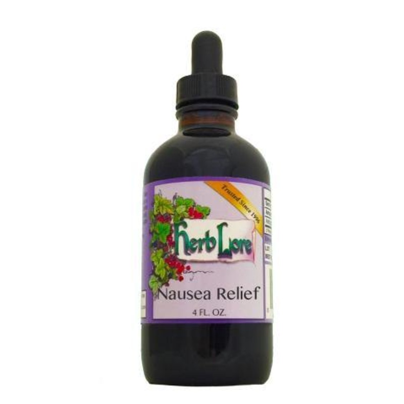 Herblore Ease the Quease Tincture (Nausea Relief Tincture) (Non-Alcohol) 1oz – Certified Organic