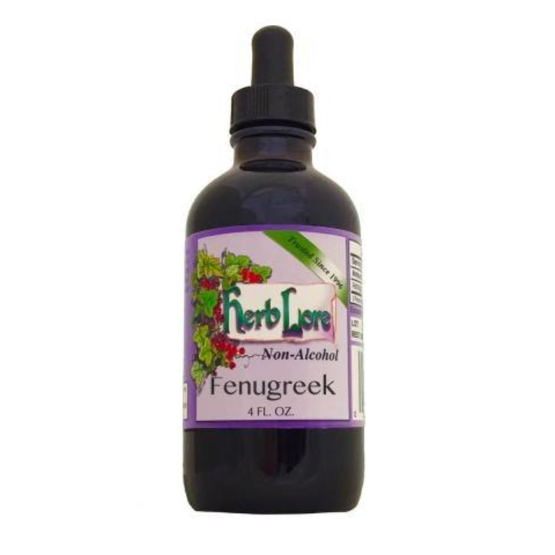 Herblore Fenugreek Tincture (Non-Alcohol) 4oz