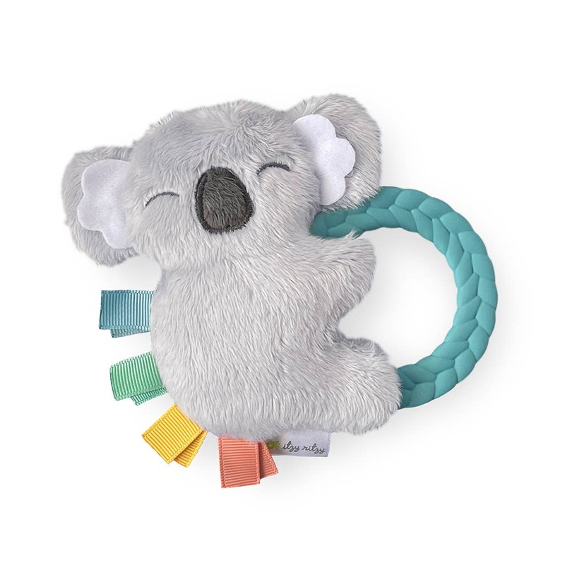 Itzy Ritzy Ritzy Rattle Pal Plush Rattle Pal with Teether: Koala