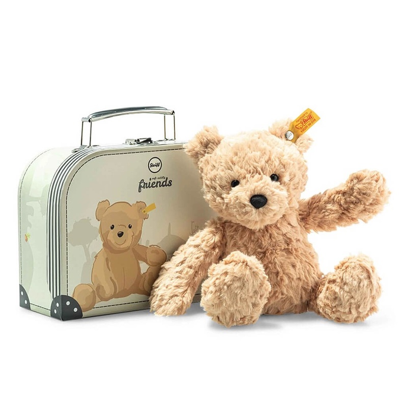 Jimmy Bear Plush Toy with Suitcase