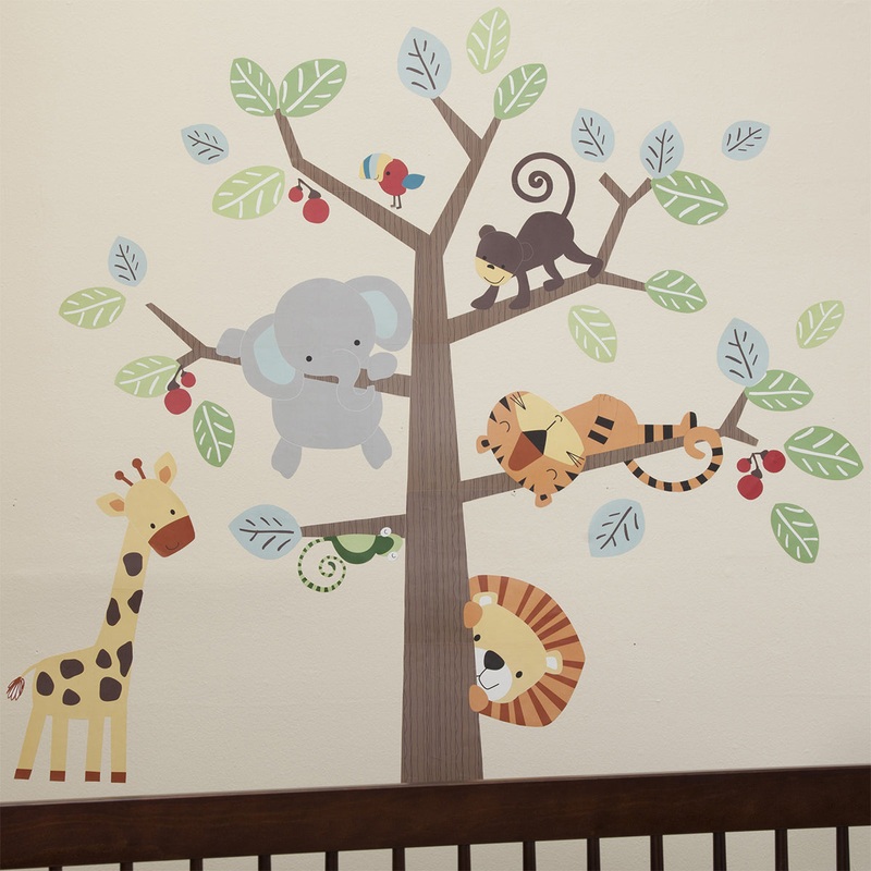 Lambs & Ivy Treetop Buddies Large Wall Appliques