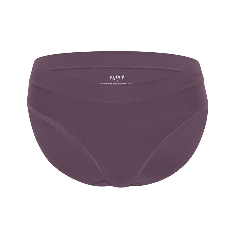 Women’s Midi Brief in Currant