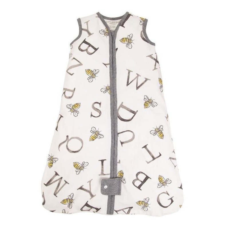 Burt’s Bees Baby Beekeeper Organic Wearable Blanket Large A-Bee-C Lightweight