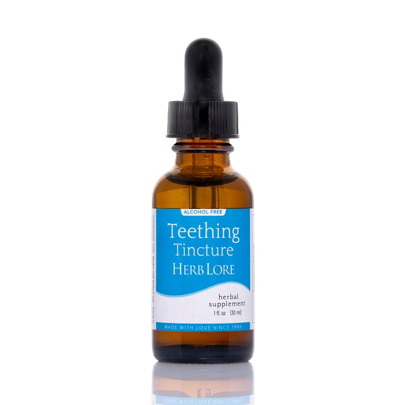 Herblore Teething Tincture (Non-Alcohol) – Certified Organic 1oz