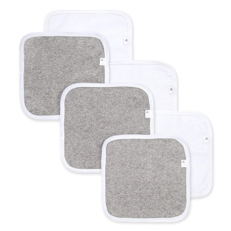 Burt’s Bees Baby Organic Washcloths 6 Pack Blossom