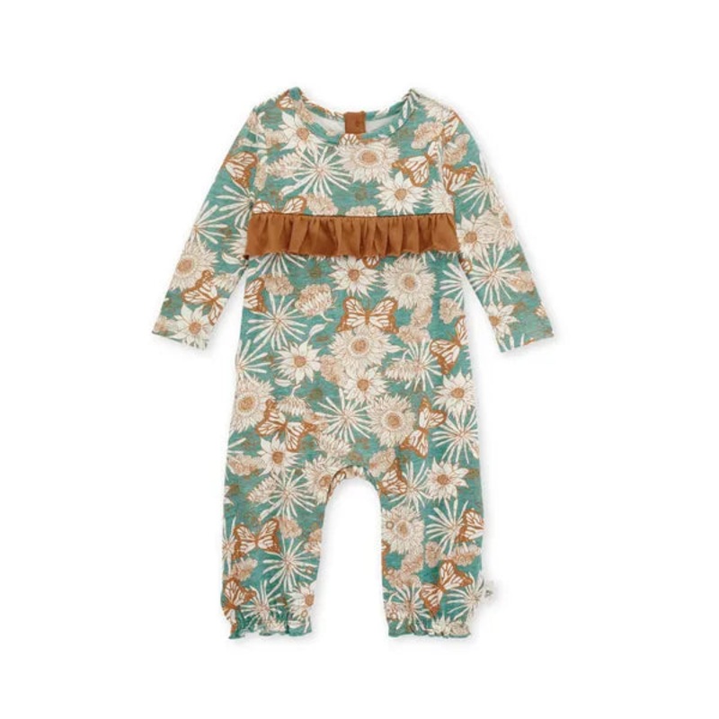 Burt’s Bees Baby Sunny Sunflowers Organic Jumpsuit 3-6 Months