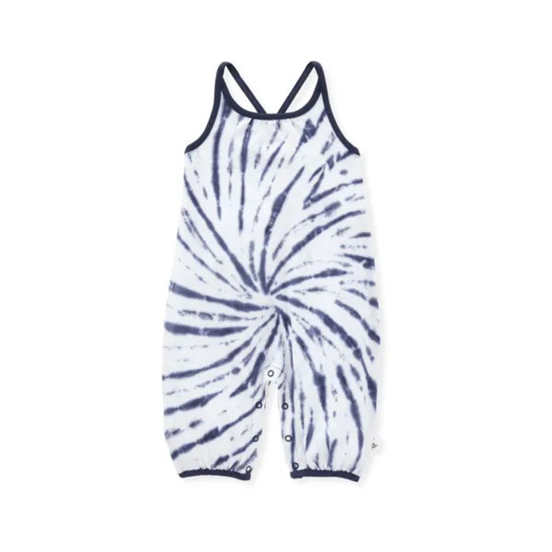 Burt’s Bees Baby Twisted Tie Dye Organic Cotton Bubble Jumpsuit 3T