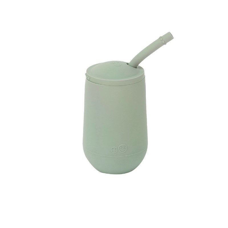 ezpz Happy Cup & Straw System Sage