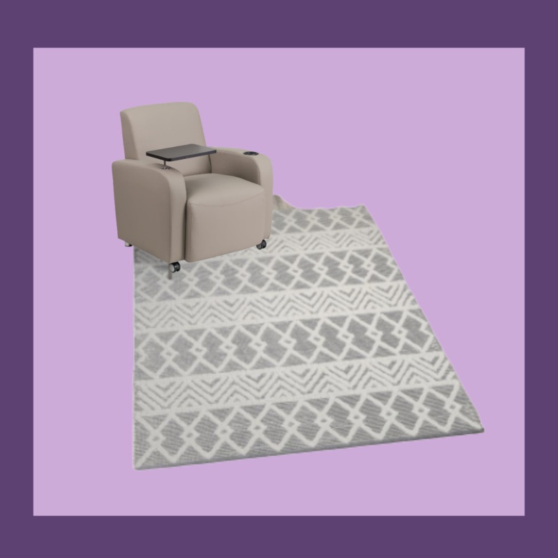 Geometric 5’x7′ Area Rug