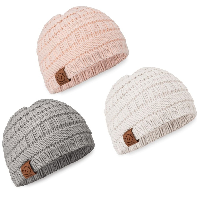 Keababies Knitted Beanies 3 Pack Rhythm