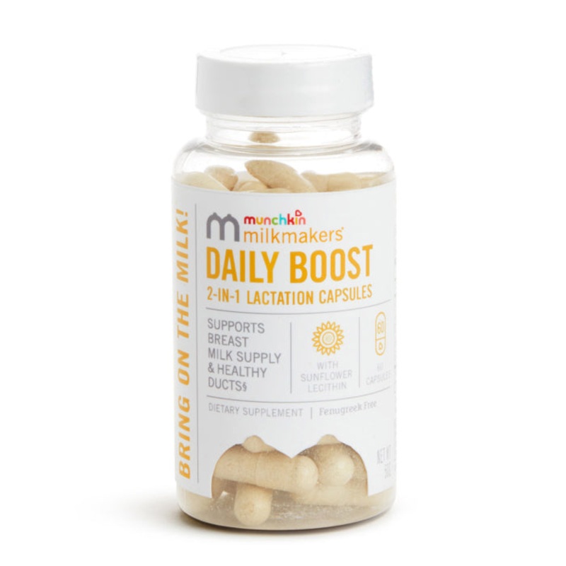 Milkmakers Daily Boost 2-in-1 Lactation Supplements 60 capsules