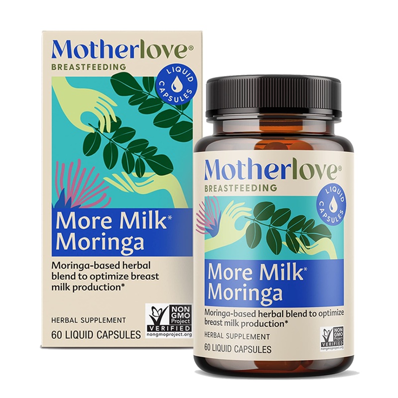 Motherlove More Milk Moringa Capsules 60 capsules