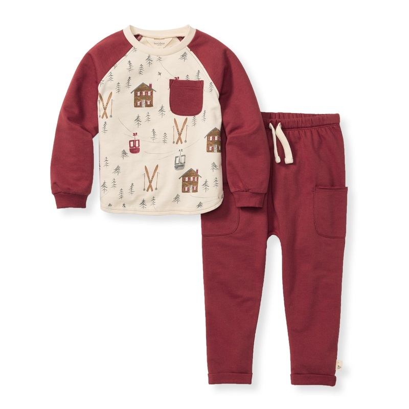 Burt’s Bees Baby Holiday In The Alps Organic Cotton Set 0-3 Months