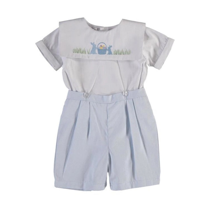 Julius Berger & Carriage Boutique Easter Shirt and Shorts Set 12 Months