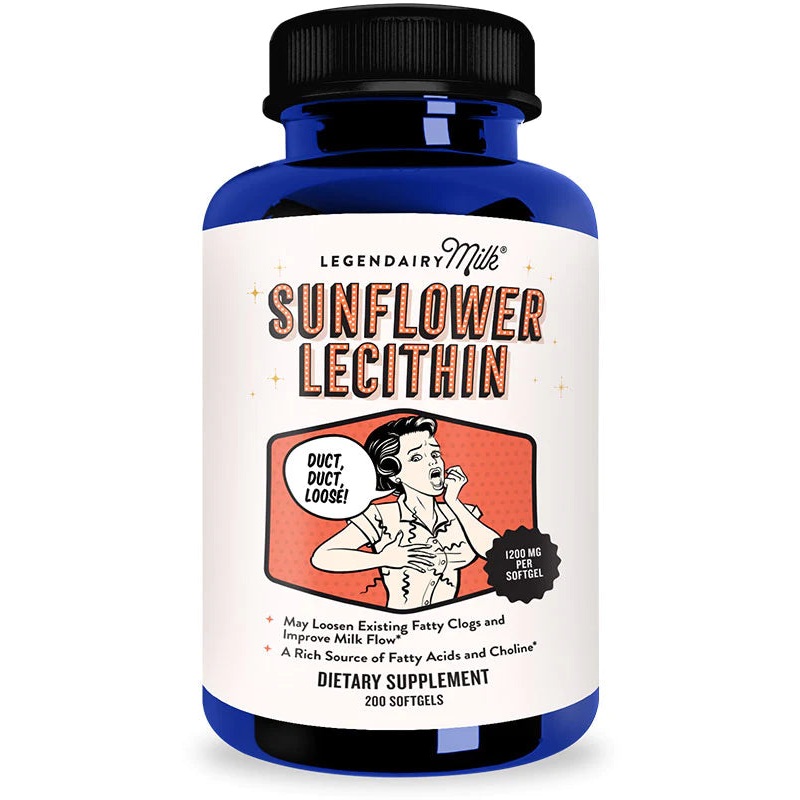 Legendairy Milk Sunflower Lecithin 200 capsules