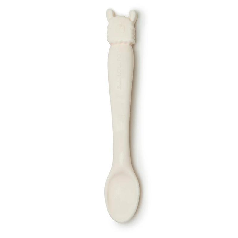 Loulou Lollipop Born to be Wild Silicone Feeding Spoon Bunny