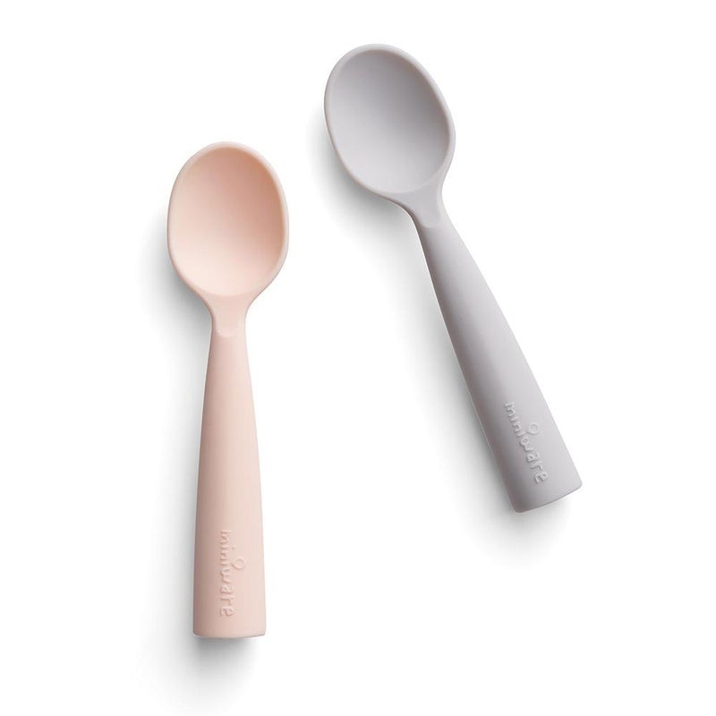 Miniware Training Spoon Set Training Spoon Cotton Candy & Toffee