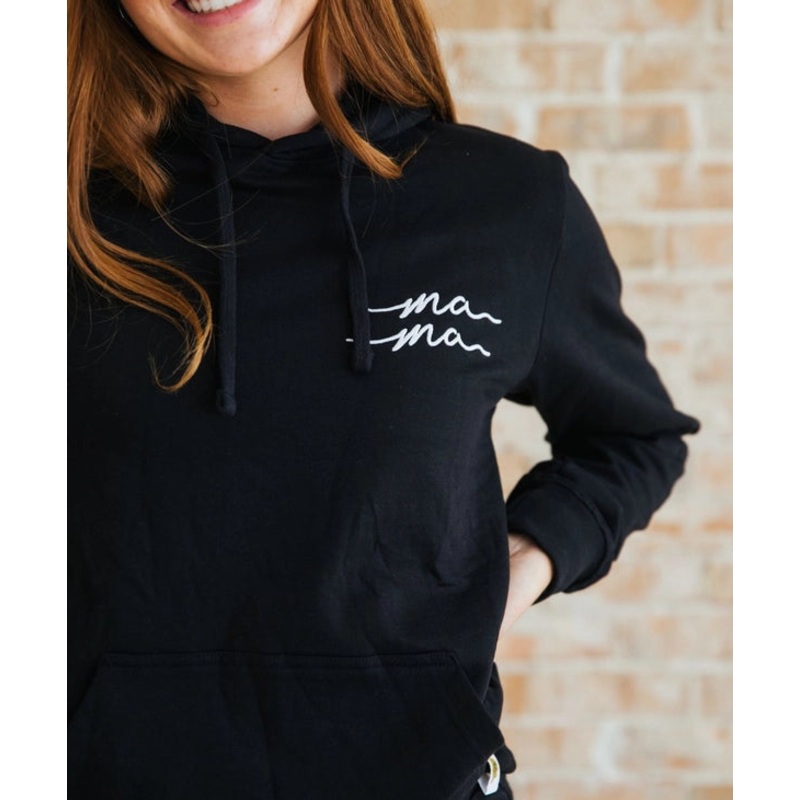 Sunflower Motherhood Mama Hooded Sweatshirt S