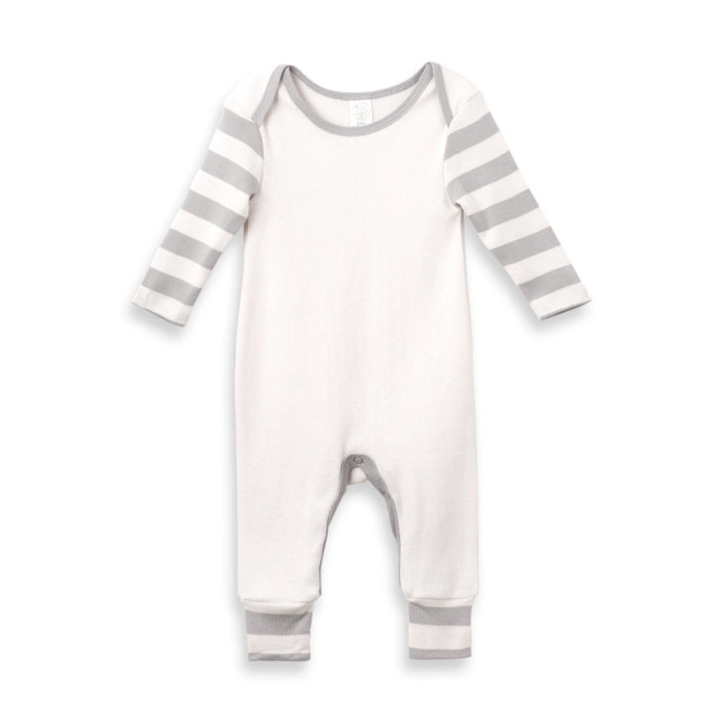 Tesa Babe Baby Cotton Rompers 3-6 Months Pink Stripes