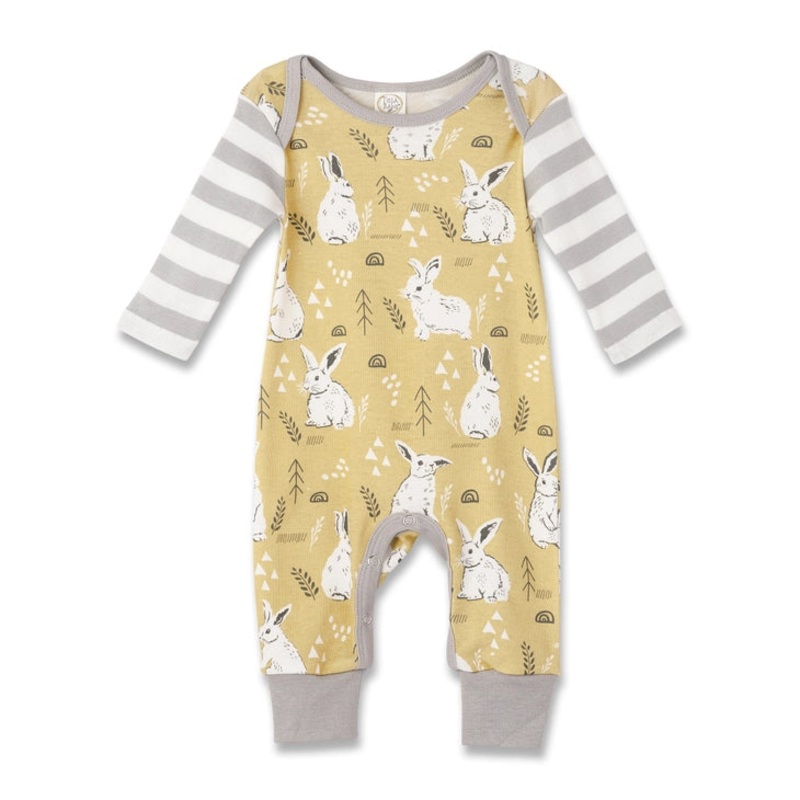 Tesa Babe Baby Easter Woodland Bunny Cotton Romper 3-6 Months