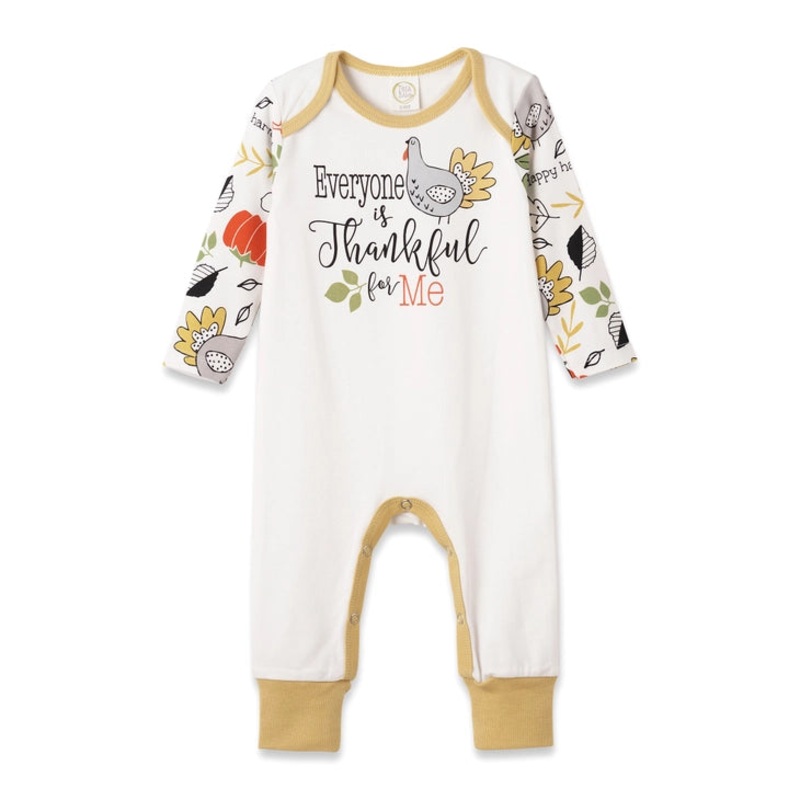 Tesa Babe Baby’s Everyone Is Thankful For Me Cotton Romper 3-6 Months