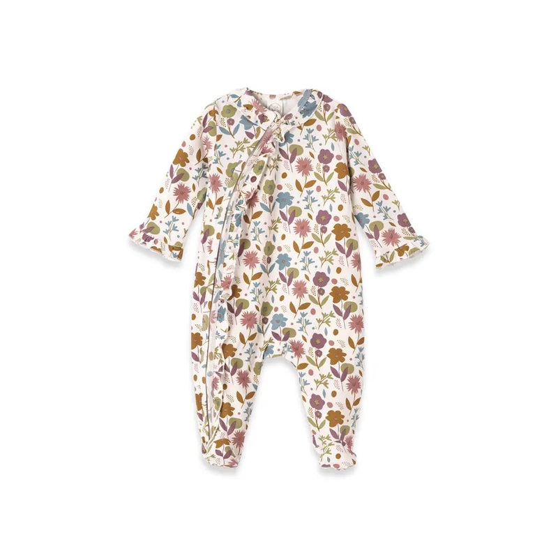 Tesa Babe Blossom Bamboo Zipper Romper 3-6 Months