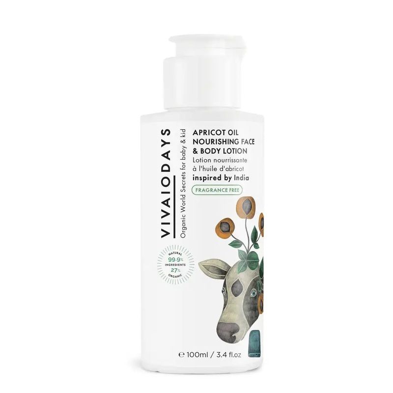 Vivaiodays Apricot Oil Nourishing Face & Body Lotion 3.4oz