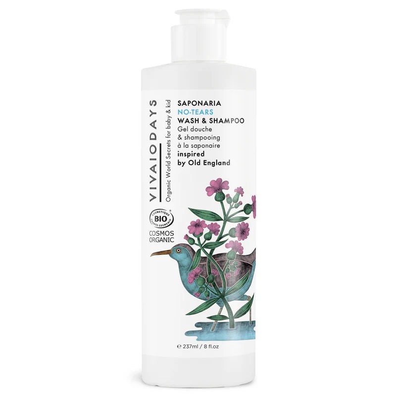 Vivaiodays Saponaria No-Tears Wash & Shampoo 8oz