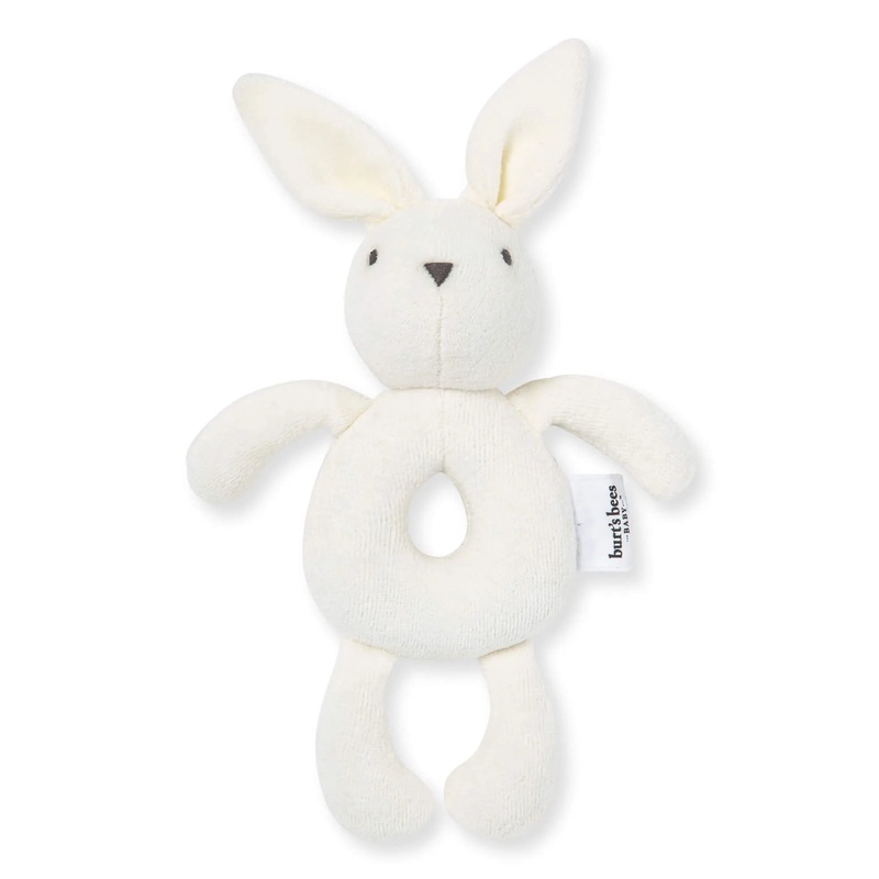 Burt’s Bees Baby Plush Baby Rattle Puppy
